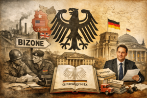 Mit Entstehung der Bundesrepublik musste der Übergang von der Besatzungszeit geregelt werden.